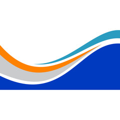 Business Wave Border