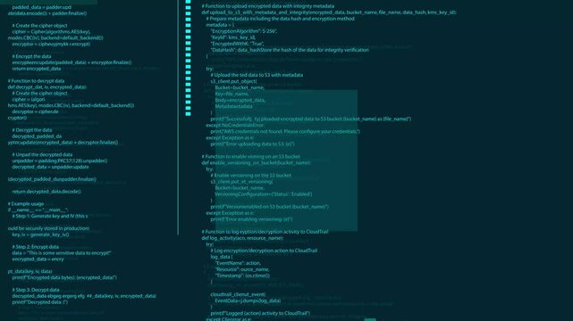 Cybersecurity system data protection information security against hacking using coding