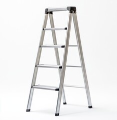 Folding stepladder, studio, white background, home improvement