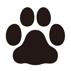 肉球のアイコン、肉球のシルエット