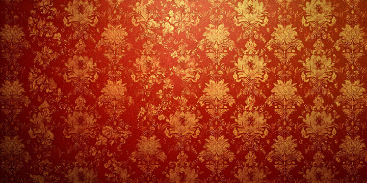red and yellow background - Powered by Adobe