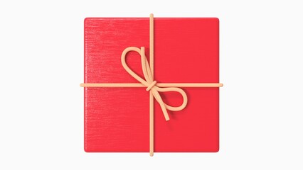 Christmas Gifts Various colours isolated On white