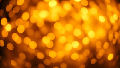 Fototapeta premium Golden glitter, shimmering background, abstract bokeh, warm tones, luxury, festive, sparkling particles, blurred lights, elegant, glamorous, celebratory atmosphere, macro photography, depth of field, 