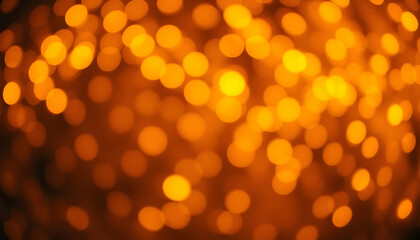 Obraz premium Golden glitter, shimmering background, abstract bokeh, warm tones, luxury, festive, sparkling particles, blurred lights, elegant, glamorous, celebratory atmosphere, macro photography, depth of field, 