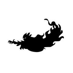 Halloween Ghost Silhouette