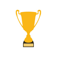 gold trophy vector
