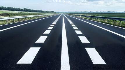 Fototapeta premium road in the middle of nowhere