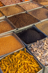 Colorful food product found displayed in the souks of Moroccan cities