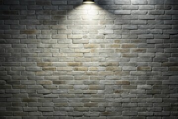 Illuminated Brick Wall Texture A Striking Background for Design Projects