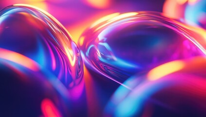 abstract colorful background with bubbles