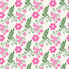 Feminine Garden Tile Design with Delicate Bloom Details