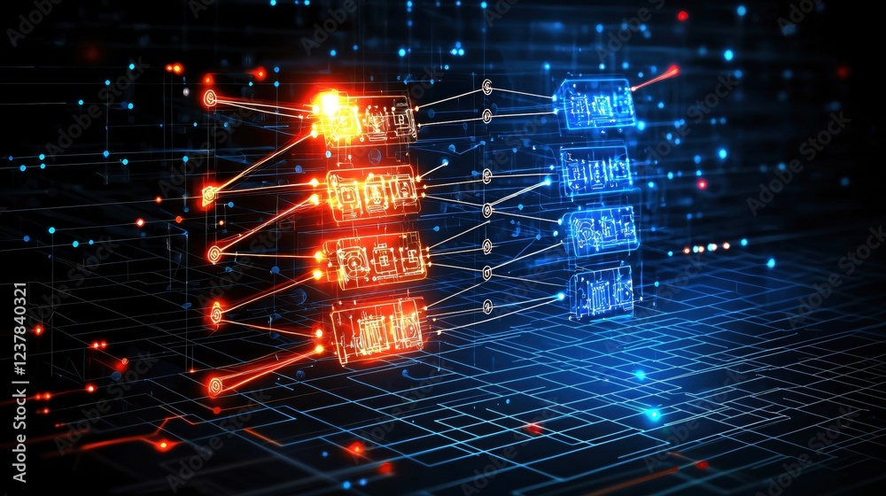 Poster Abstract Digital Network Technology Data Flow System