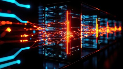 Digital Data Stream Network Server Technology Abstract