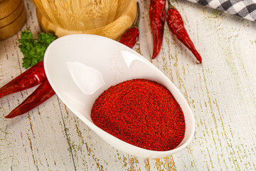 Spicy dry hot Chili powder