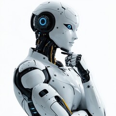 Humanoid robot thinking