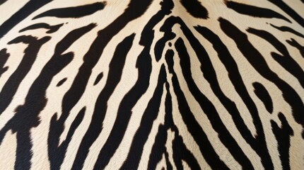 Zebra Hide: Striking Black and White Stripes, Natural Texture, Wildlife Art