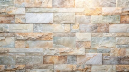 Obraz premium Textured Stone Wall Paneling A Harmonious Blend of Earthy Hues and Natural Stone Textures for Interior and Exterior Design Projects
