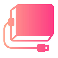 floppy gradient icon