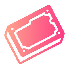 Hard Disk Drive gradient icon