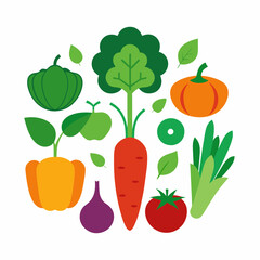 vegetables and fruits