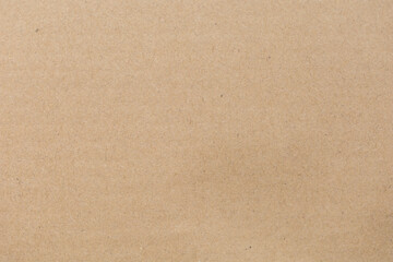 Close up of Old brown paper texture  visible. Paper fibers suitable for use as background images or decorations