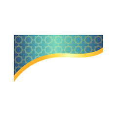 Golden Islamic Border