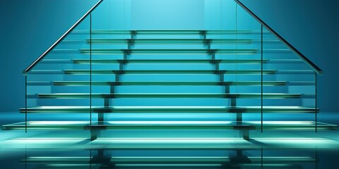 Obraz premium escalator in a building