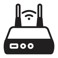modem glyph icon