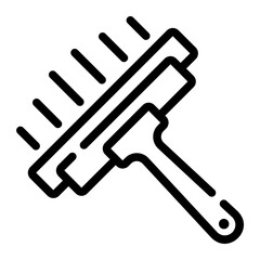 wiper Line Icon