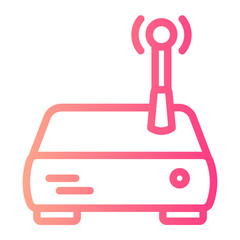 Wifi Router gradient icon