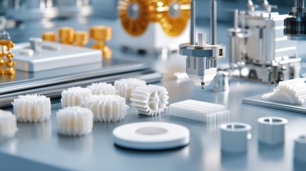 Precision 3D Printing Gears and Components Innovative Technology