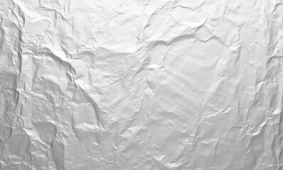 Crumpled white paper background texture