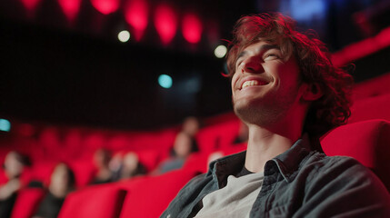 Enthusiastic audience member at live event. Perfect for entertainment experience, crowd engagement, and cultural participation.