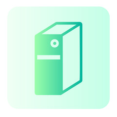 Computer Tower gradient icon