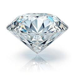 diamond on white background