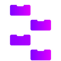 Chartflow Rectangle Purple