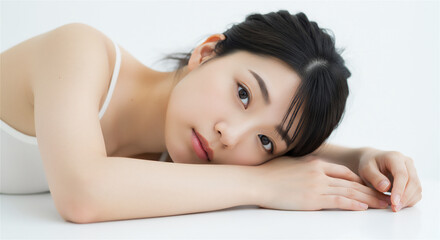 Obraz premium 綺麗な女性 ビューティーイメージ