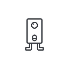 Water Heater line icon