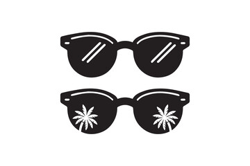 Fototapeta premium Sunglass logo concept. Sunglass icon. Vector illustration.