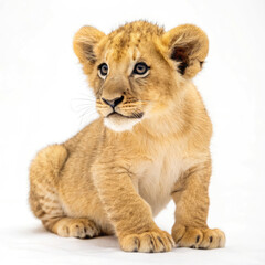 Obraz premium lion cub panthera leo