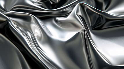 Fototapeta premium An aluminum plate with a shiny surface.