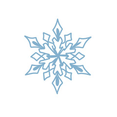Cute snowflakes collection