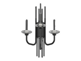 Calliope sconce - Elegant Lighting Fixture Against Black Background