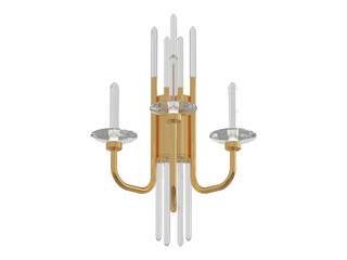 Calliope sconce - Elegant Lighting Fixture Against white Background
