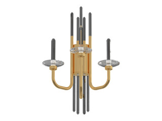 Calliope sconce - Elegant Lighting Fixture Against Black Background