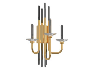 Calliope sconce - Elegant Lighting Fixture Against Black Background