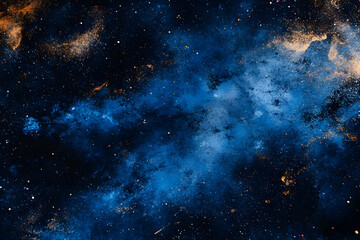 Fototapeta premium Cosmic Nebula, Stellar Dust, Space Background