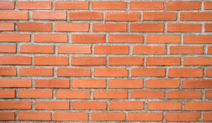 Red brick wall background texture. Textured background of brick wall. wall pattern.brick wall texture background with weathered bricks. Ideal for architectural.