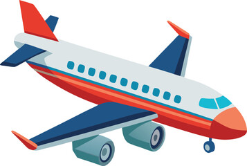 Fototapeta premium plane vector