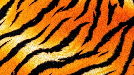 Tiger Stripes: A Lush, Fiery Texture Study